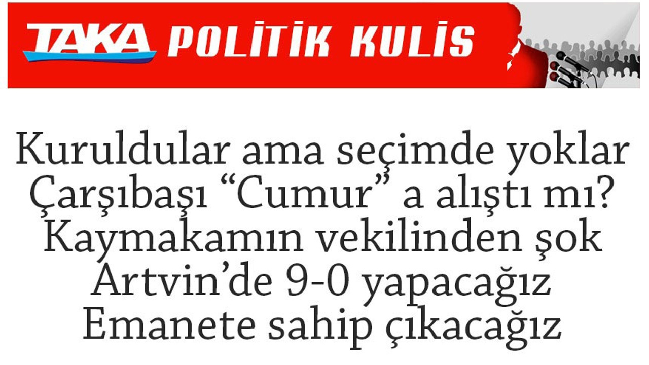 Çarşıbaşı “Cumur” a  Alıştı mı?