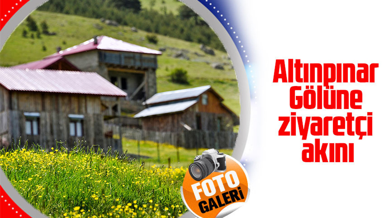 Altınpınar Gölüne ziyaretçi akını